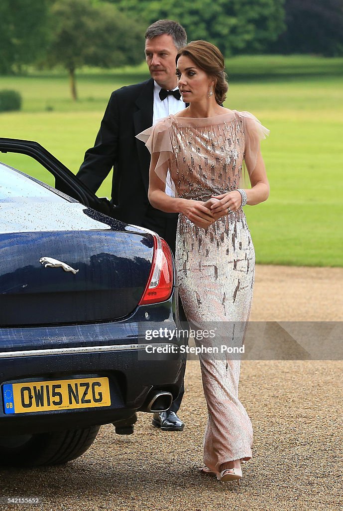 The Duke And Duchess Of Cambridge Attend Gala Dinner To Support East Anglia's Children's Hospices' Nook Appeal