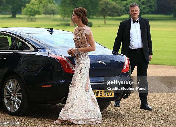 Catherine, Duchess of Cambridge attends a gala dinner in support of East Anglia's Children's Hospices' nook appeal at Houghton Hall on June 22, 2016...