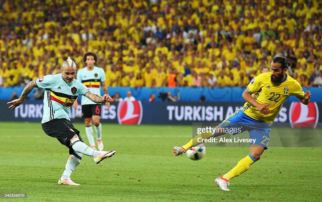 Sweden v Belgium - Group E: UEFA Euro 2016