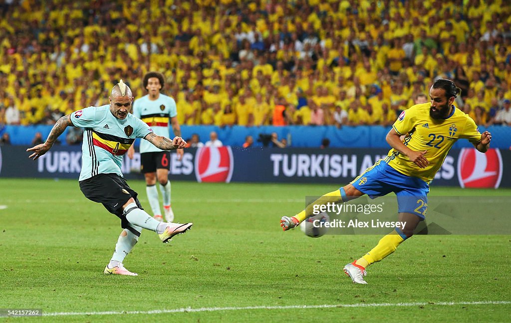 Sweden v Belgium - Group E: UEFA Euro 2016