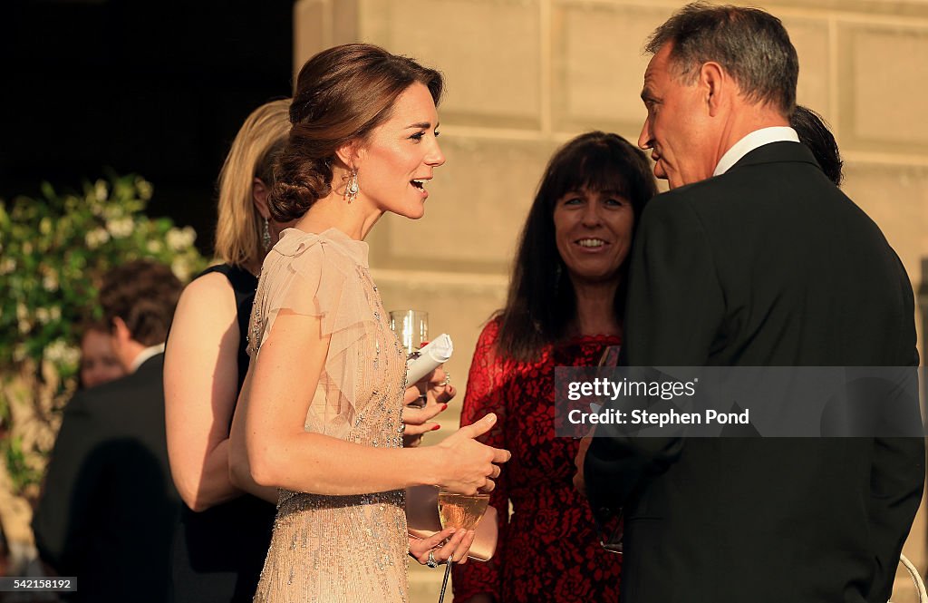 The Duke And Duchess Of Cambridge Attend Gala Dinner To Support East Anglia's Children's Hospices' Nook Appeal