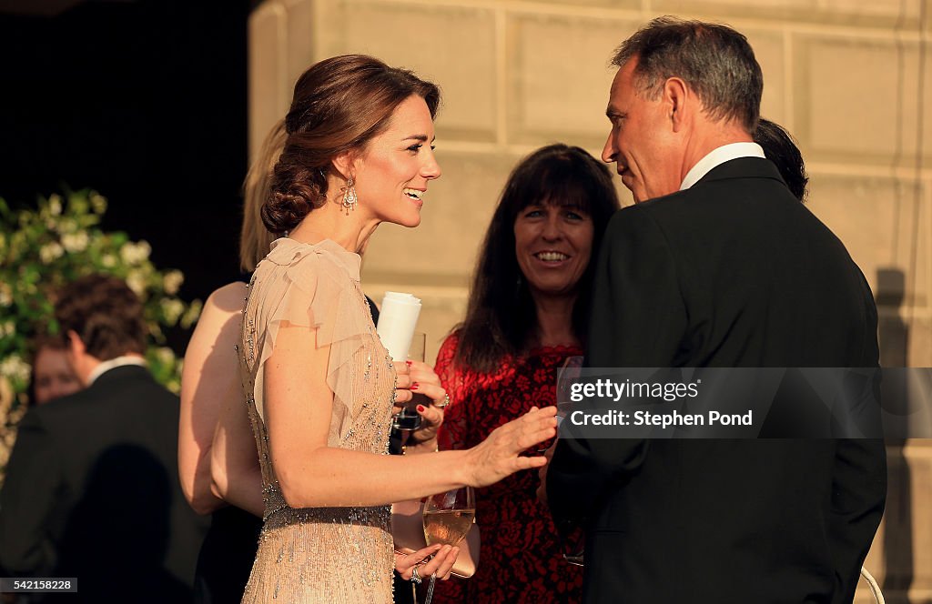 The Duke And Duchess Of Cambridge Attend Gala Dinner To Support East Anglia's Children's Hospices' Nook Appeal