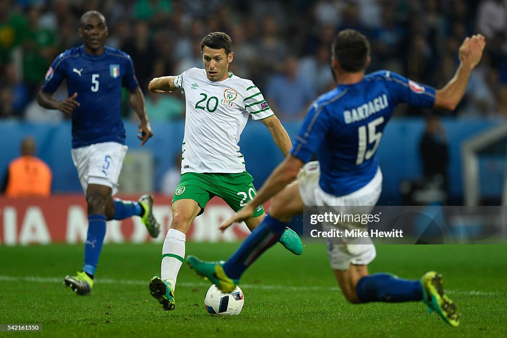 Italy v Republic of Ireland - Group E: UEFA Euro 2016