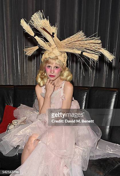 Petite Meller joins Delta Air Lines for "Baseline Sessions", a private karaoke event to celebrate London's most iconic tennis tournament at the W...