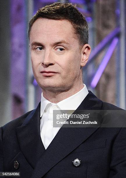 Director Nicolas Winding Refn attends AOL Build to discuss the film 'The Neon Demon' at AOL Studios on June 22, 2016 in New York City.