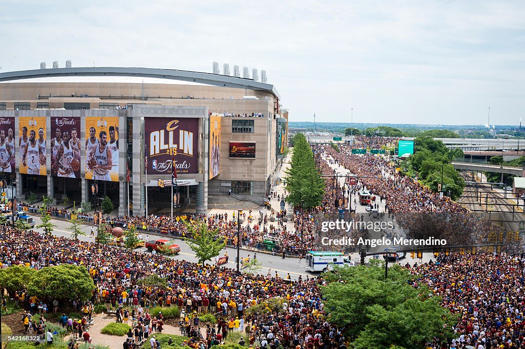 Cleveland Cavaliers Victory Parade And Rally