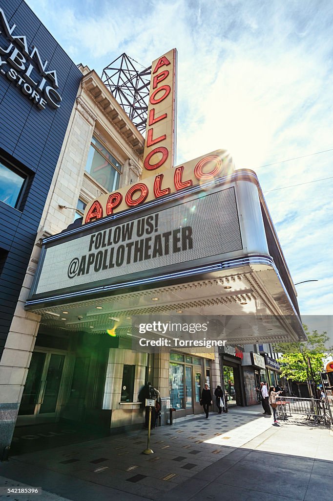 Apollo Theater in Harlem, at Sunrise