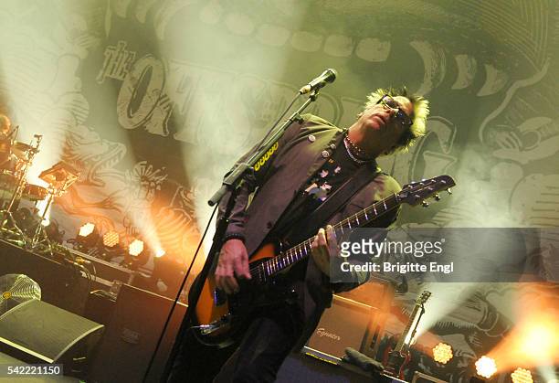 Kevin'Noodles'Wasserman of The Offspring performs on stage at Eventim Appollo on June 22, 2016 in London, England.