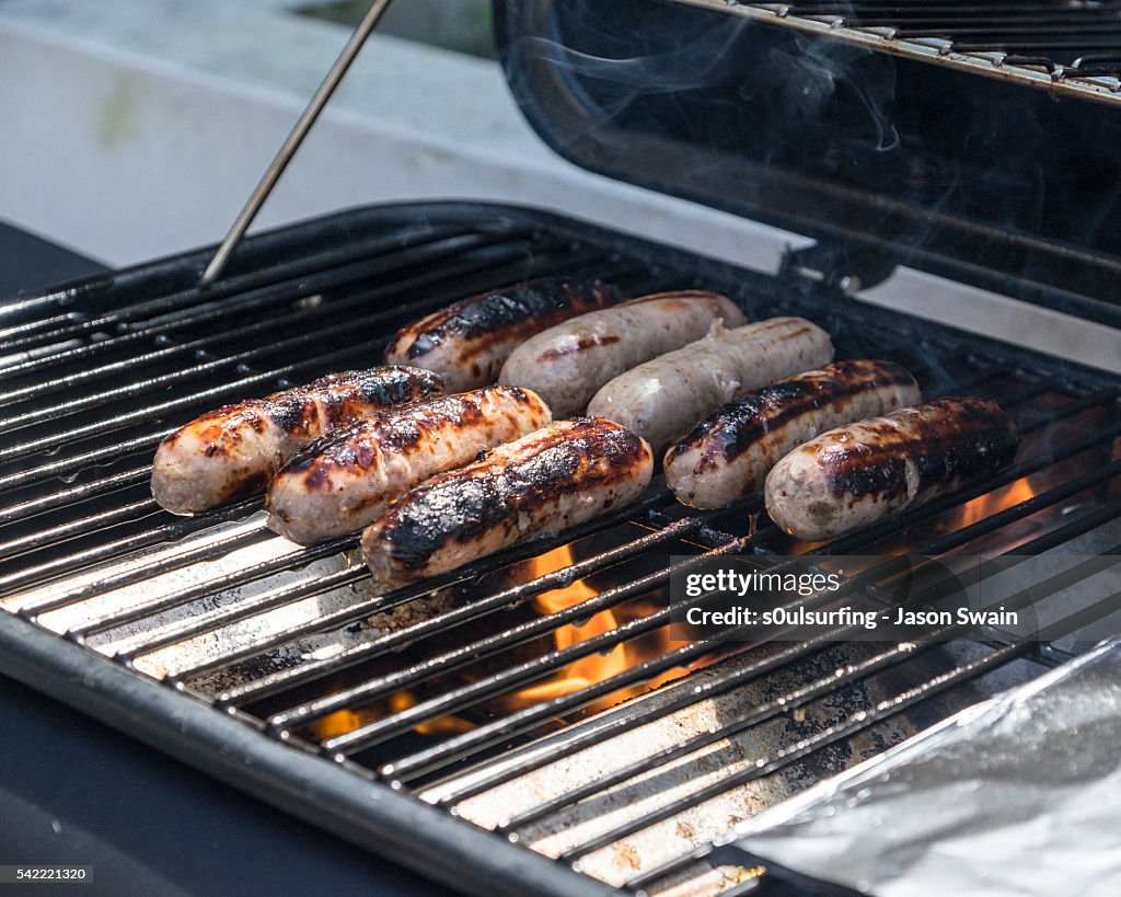 BBQ in the back garden