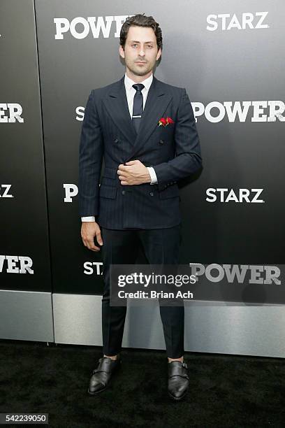 Actor Andy Bean attends STARZ "Power" New York season three premiere at the SVA Theatre on June 22, 2016 in New York City.