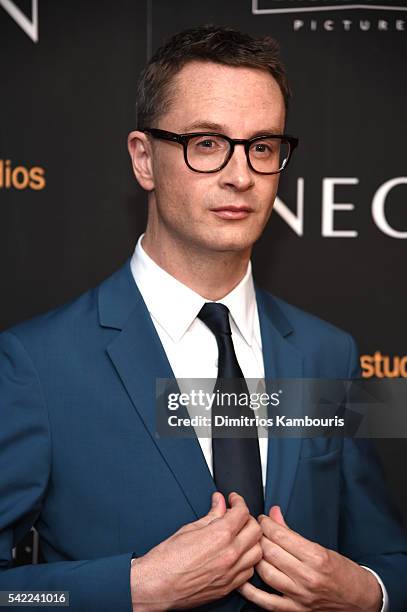 Nicolas Winding Refn attends "The Neon Demon" New York Premiere at Metrograph on June 22, 2016 in New York City.