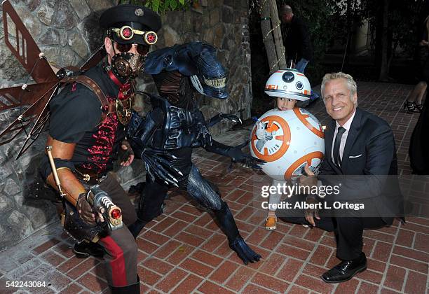 Actor Patrick Fabian attends the 42nd annual Saturn Awards at The Castaway on June 22, 2016 in Burbank, California.