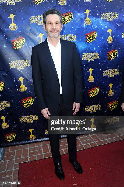 Actor Simon Kinberg attends the 42nd annual Saturn Awards at The Castaway on June 22, 2016 in Burbank, California.