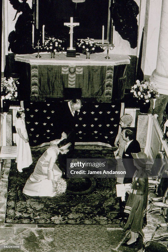 WEDDING OF PRINCE BERTIL OF SWEDEN