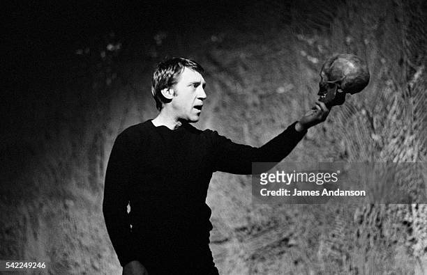 Vladimir Vysotsky, a Russian anti-establishment actor, poet, songwriter and singer, rehearses Shakespeare's Hamlet, directed by Russian stage...