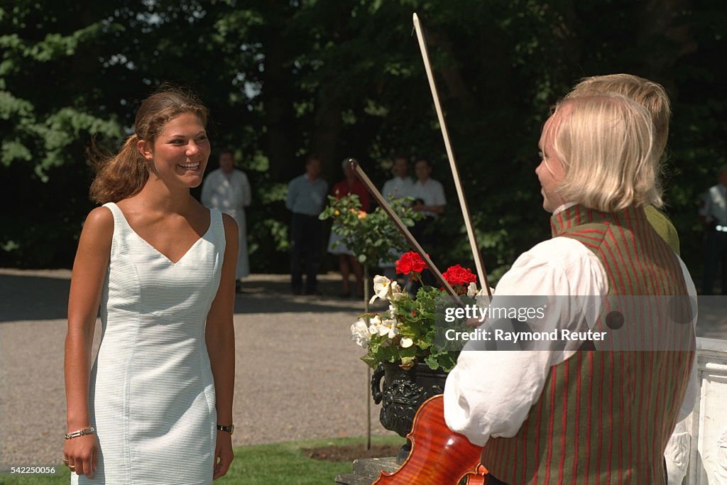 20TH BIRTHDAY OF VICTORIA OF SWEDEN