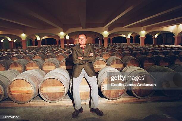 JACQUES RIBOUREL IN HIS VINEYARDS