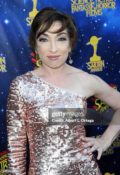 Actress Naomi Grossman attends the 42nd annual Saturn Awards at The Castaway on June 22, 2016 in Burbank, California.