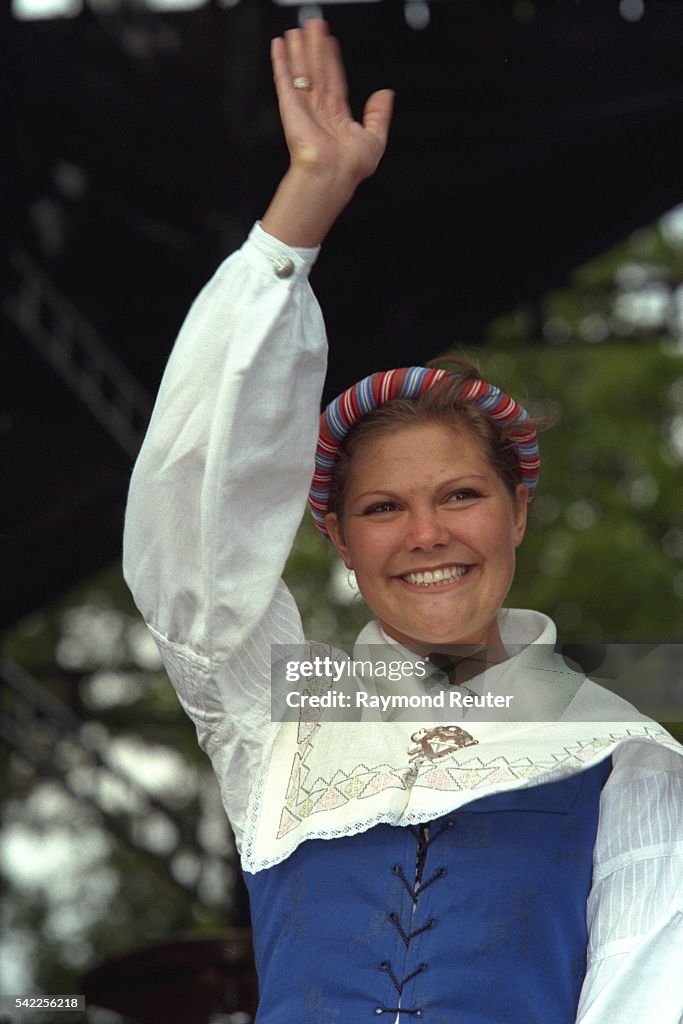 PRINCESS VICTORIA OF SWEDEN'S 21ST BIRTHDAY