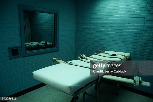 Walls Unit in Huntsville prison is where lethal injections are carried out on inmates.