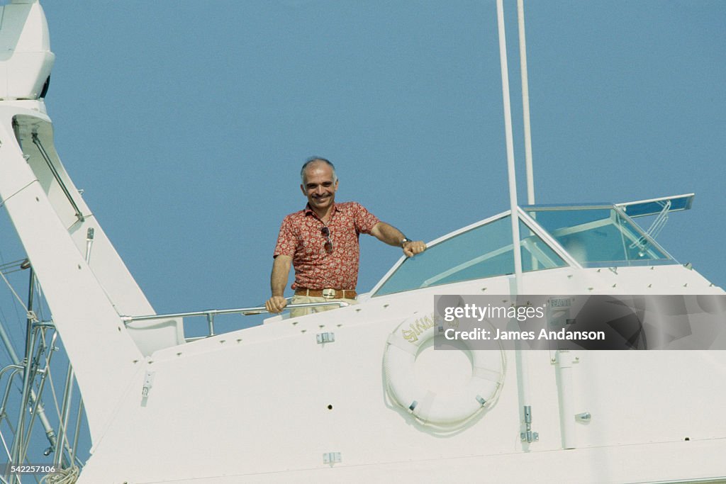 king hussein of jordan yacht
