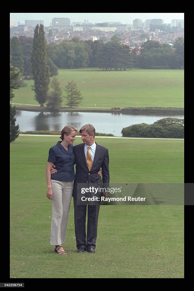 PRINCE PHILIPPE OF BELGIUM'S ENGAGEMENT