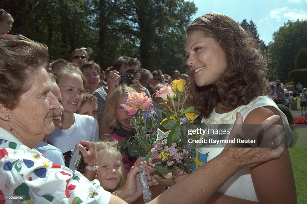 PRINCESS VICTORIA CELEBRATING HER BIRTHDAY