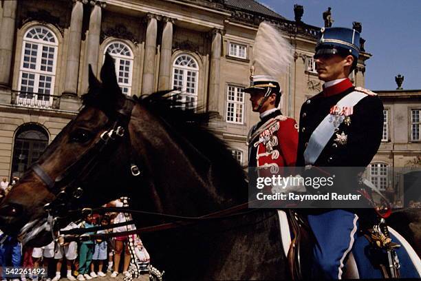 SILVER WEDDING ANNIVERSARY OF DANISH MONARCHS