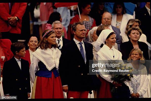 PRINCESS VICTORIA OF SWEDEN CELEBRATES HER 15TH BIRTHDAY