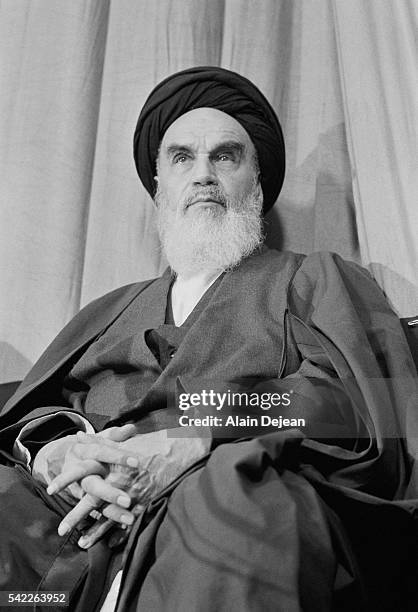 Ayatollah Khomeini Presents New Government After the Iranian Revolution