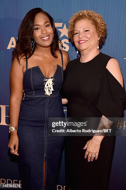 And Chairman Debra L. Lee and Ava Coleman attend Debra Lee's PRE kicking off the 2016 BET Awards on June 22, 2016 in Los Angeles, California.