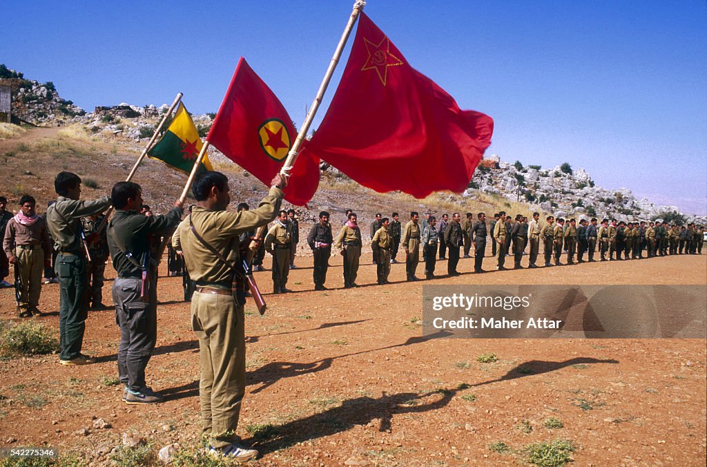 Kurdish Party PKK Training Camp
