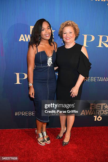 And Chairman Debra L. Lee and Ava Coleman attend Debra Lee's PRE kicking off the 2016 BET Awards at The London West Hollywood on June 22, 2016 in...