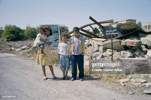 The village of Quneitra is the largely destroyed and abandoned capital of the Quneitra Governorate in south-western Syria. On 10 June 1967, the last...