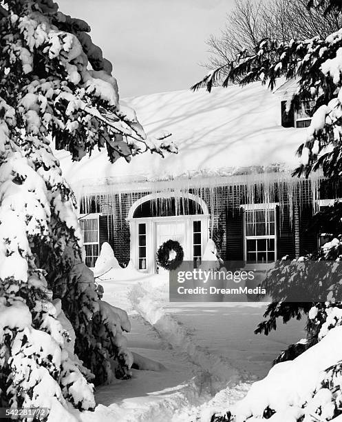 Retro Snowed In Snowed In House Photos and Premium High Res Pictures - Getty Images