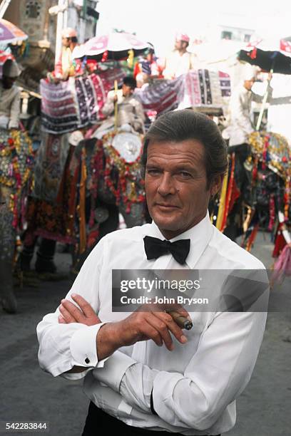 British actor Roger Moore is James Bond in Octopussy, directed by John Glen.