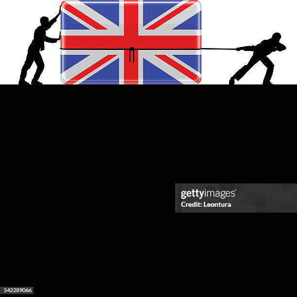 moving britain - brexit icons stock illustrations