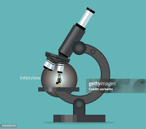 job interview - interview candidate stock illustrations