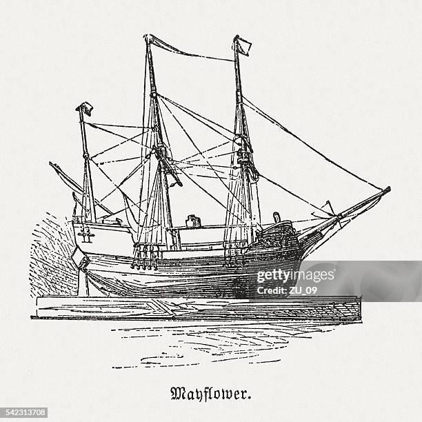 Mayflower The Mayflower Ship Photos and Premium High Res Pictures - Getty Images