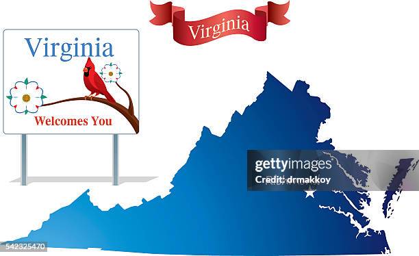 virginia - winchester virginia stock illustrations