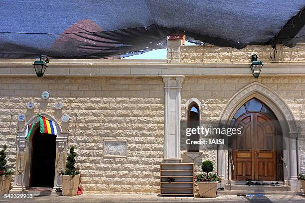 maqam abu ibrahim, the druze shrine in galillee - maqam ibrahim stock pictures, royalty-free photos & images