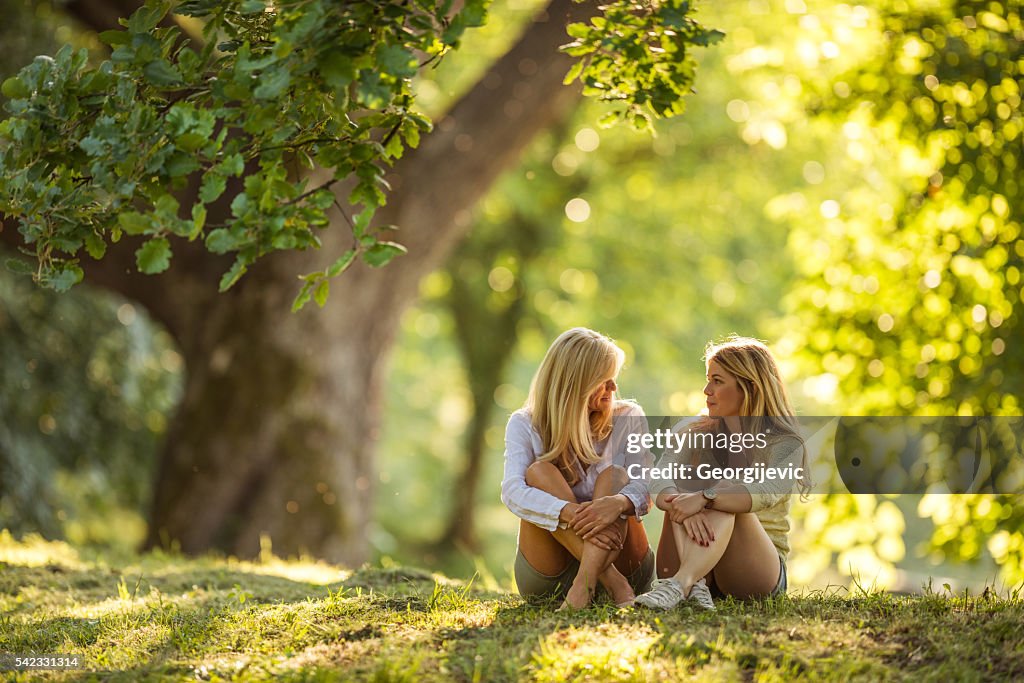 Chilling in the park