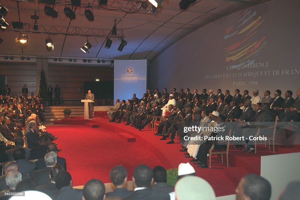 20th FRANCO-AFRICAN SUMMIT IN PARIS