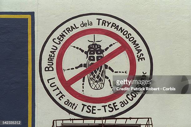 Logo of the Central Trypanosomatosis Bureau in Kinshasa.