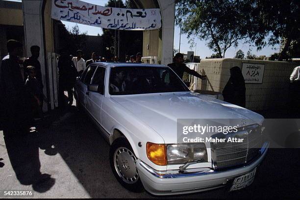 SADDAM HUSSEIN'S WIFE AND DAUGHTER VOTING