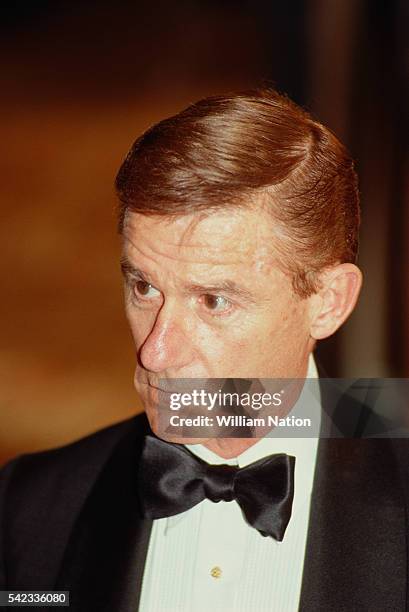 British actor and photographer Roddy McDowall attends the 1984 AFI Lifetime Achievement Award ceremony.