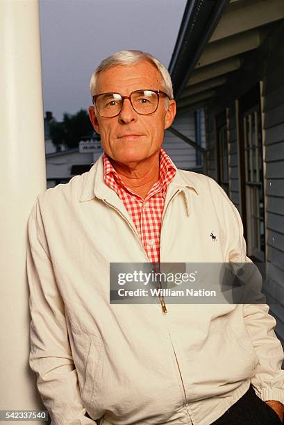 American chairman and CEO of the television network NBC, the National Broadcasting Comany, Grant Tinker.