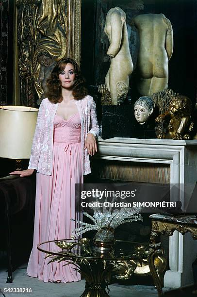 French Actress Claudine Auger at Chanel