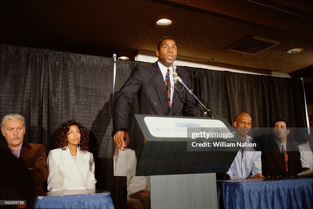 American Basketball Player Magic Johnson