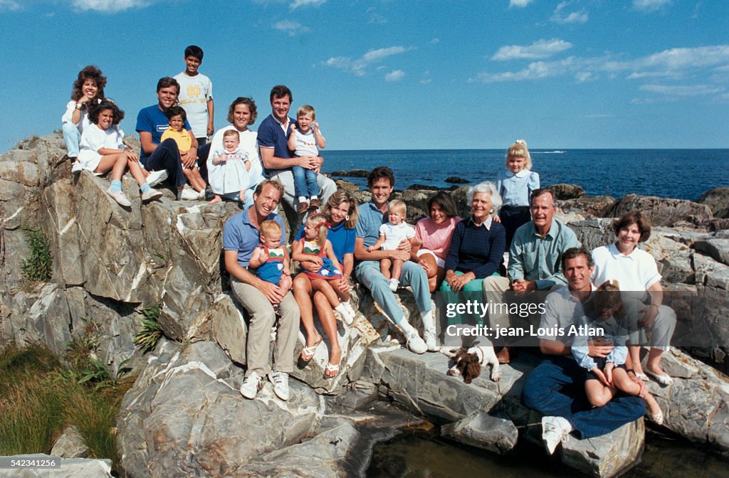 Bush Family on Vacation